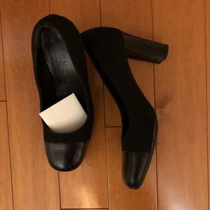 Chanel black pumps